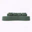 Modern Curved Sectional 3-Seat Half-Moon Sofa with Chenille Fabric & High-Resilience Sponge - No Assembly-1989805132