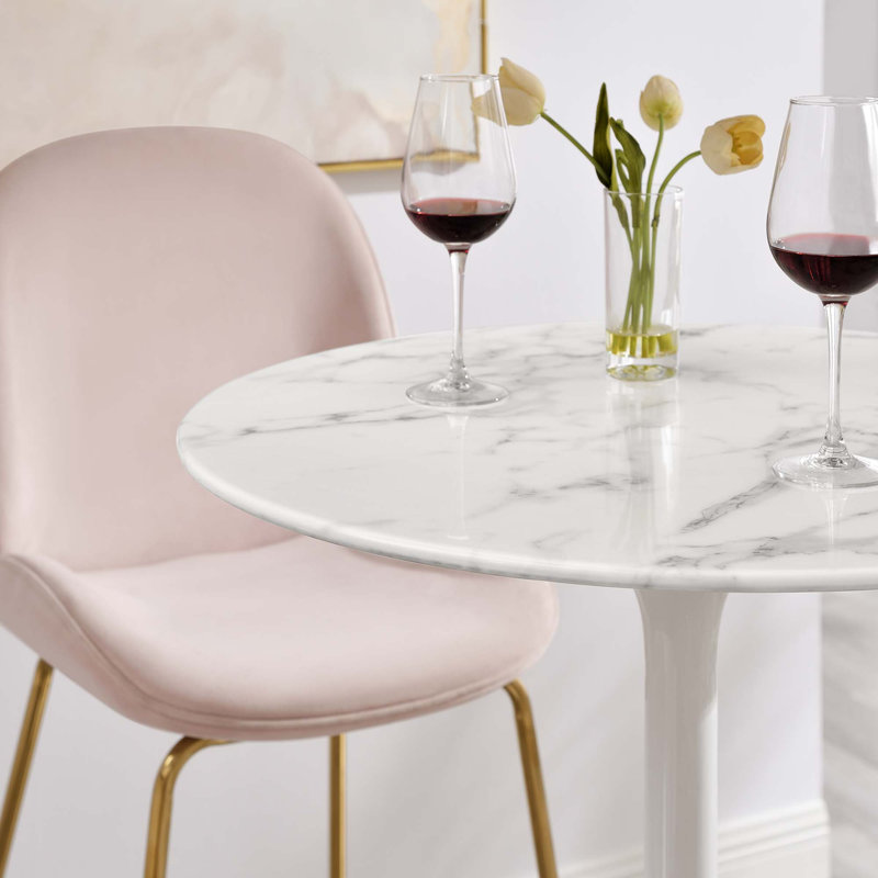 Table de bar Lippa, Blanc