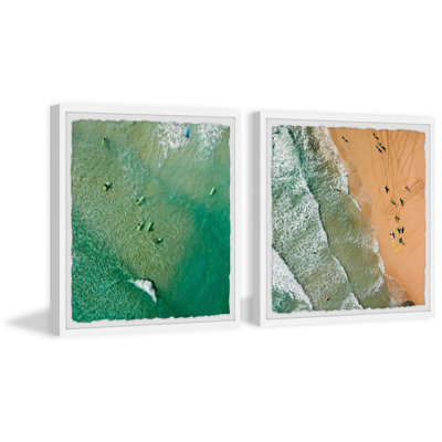 Waves III Diptych