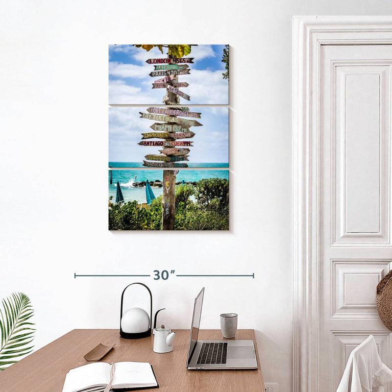 Panneaux de destination Tergel Key West, H 32 po x l 20 po