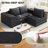 Boneless Masaitis 6 - Piece DIY Linen Upholstered Modular Sectional Sofa Set Couch for New Home Decor-1752529957