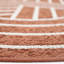 Round Anilyah 129cm X 129cm Area Rug