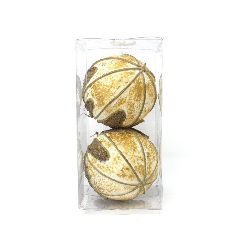 Ornement boule de feuilles
