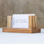 Porte-carte de place Teakwood Simply Business