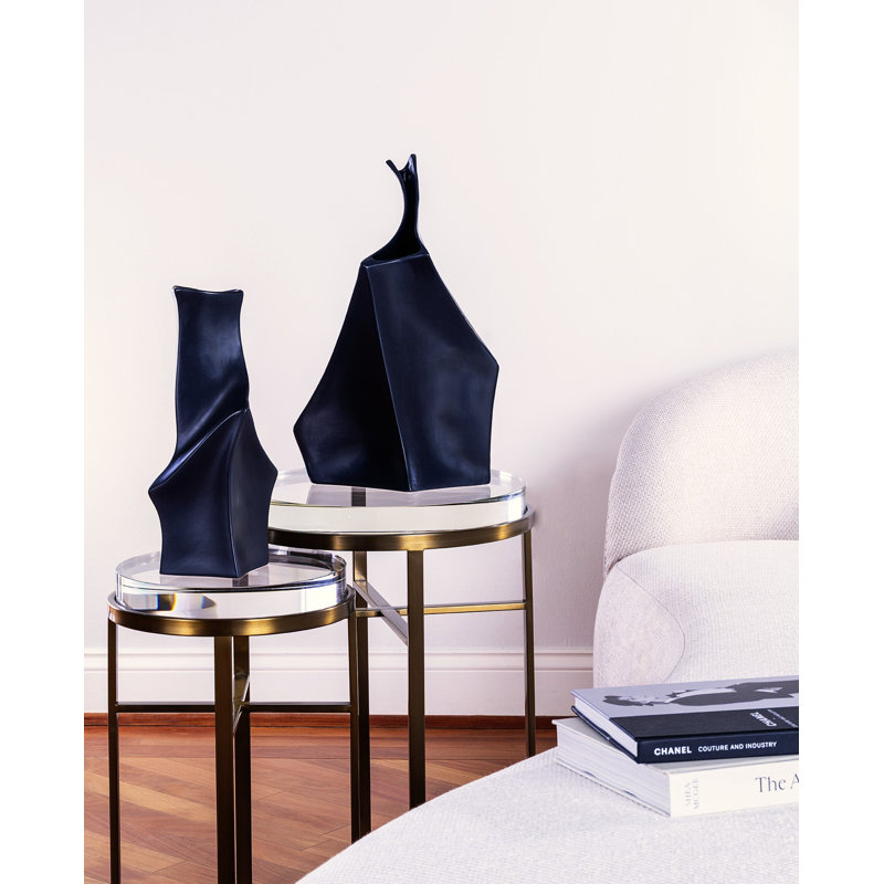 Geo Short Handmade Ceramic Vase