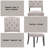 Bernard Beige Linen & Weathered  Side Chair (Set Of 2)-785077149