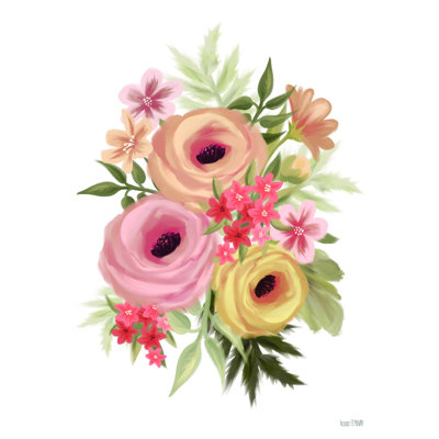 " Rosey Ranunculus "