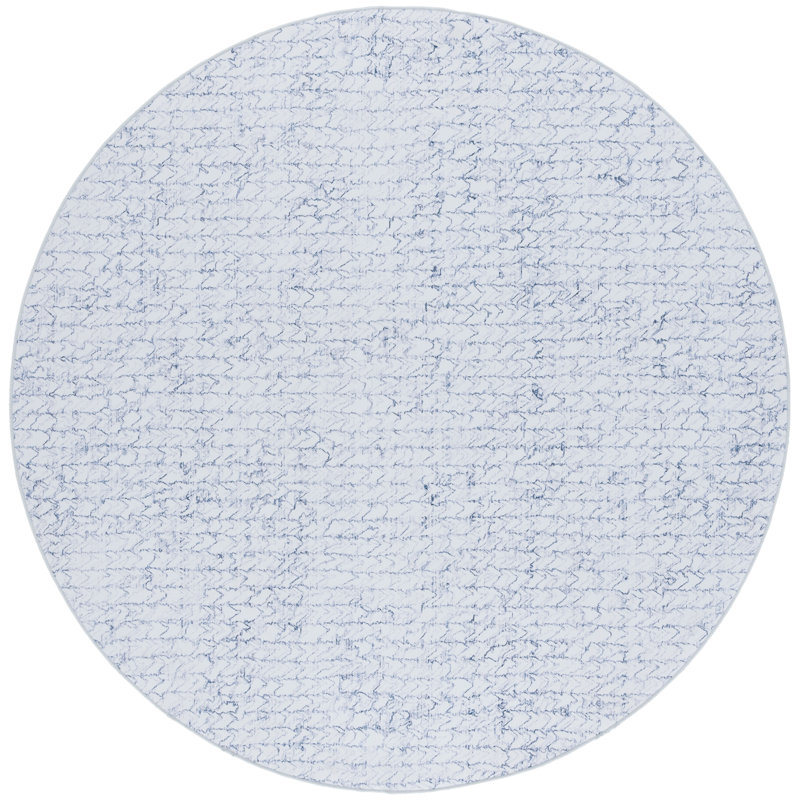 Artiola Tacoma Performance Machine Washable Abstract Rug, Round 6'