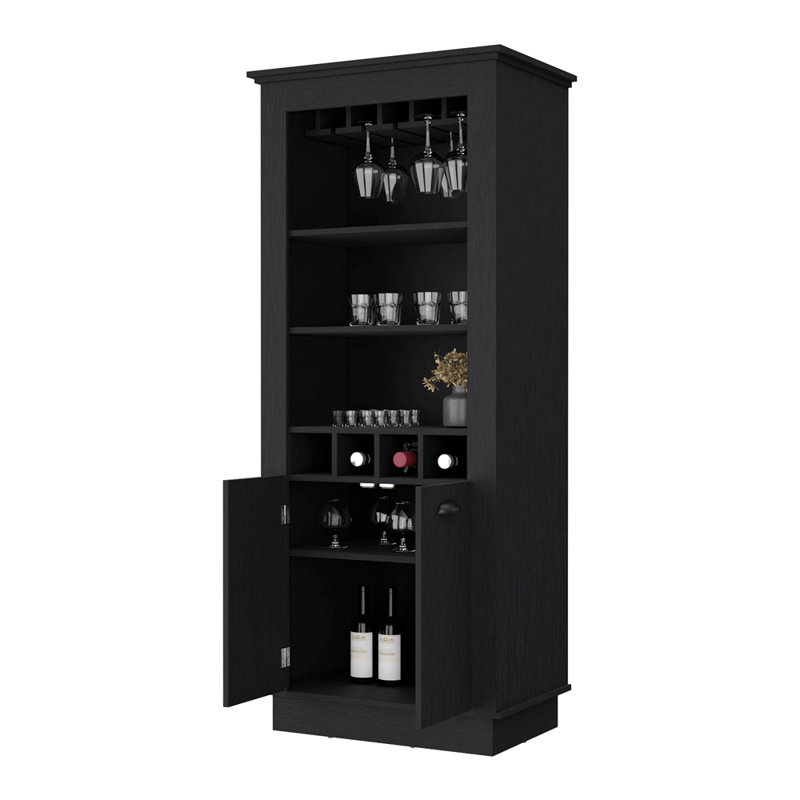 4 armoires-bar à vin intégrées
