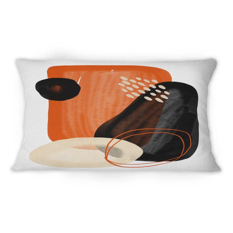 Coussin Minimalistic Shapes In Retro Colors III - Modern Printed