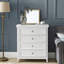 Commode à 4 tiroirs Farmhouse avec rangement pour chambre à coucher, vestibule ou salon-340603659