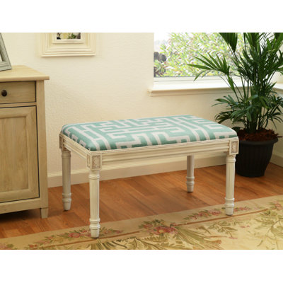 Billiot Linen Blend Upholstered Bench