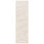 Tapis abstrait en laine / coton touffeté à la main en ivoire / gris clair Hitha-1780931