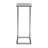 Elicia Solid Marble Modern Luxury Glam Accent C-Table (Set of 2) - Chrome-815918026