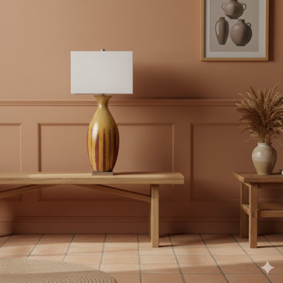 Lampe de table 16 x 10,5 x 36 po en céramique
