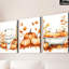 3 Piece Wrapped Canvas Painting
