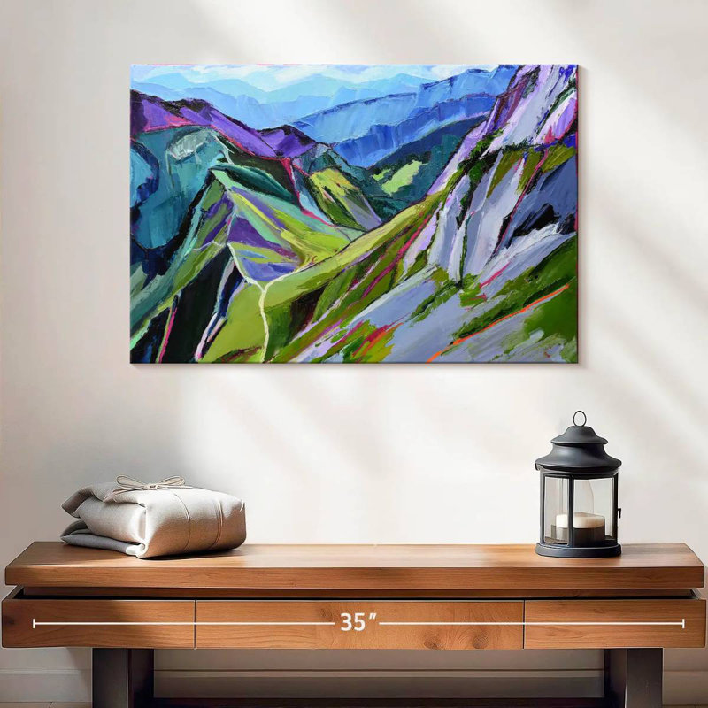 Alvord Alpine Trail, 16" H x 24" W