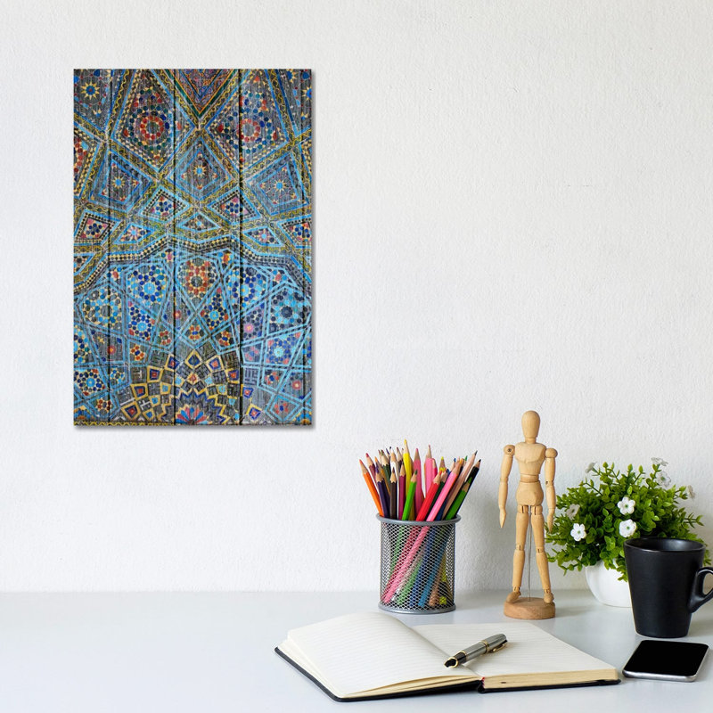 Mosiac - Wrapped Canvas Painting, 20.32 cm H x 30.48 cm W