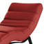 SALISBURY Chaise Lounge in Genuine Leather with Adjustable Backrest-1223113543-1223113541