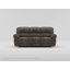 Canapé inclinable électrique double en microfibre 90 po Delwayne-1321010294-1321814803