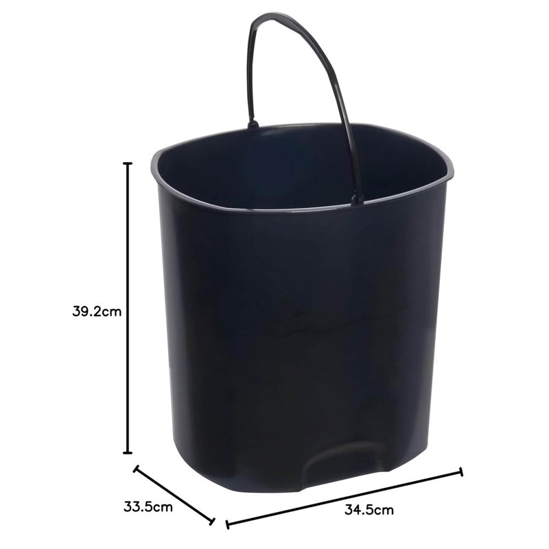 Pedal Waste Bin 21 Litre , Grey