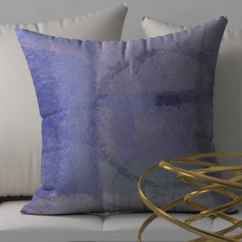 Housse de coussin décorative carrée et insert, 20 po X 20 po