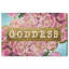 «Lynn Goddess Florals Gold» par Oliver Gal - reproduction d'art textuel-32926957-33021683