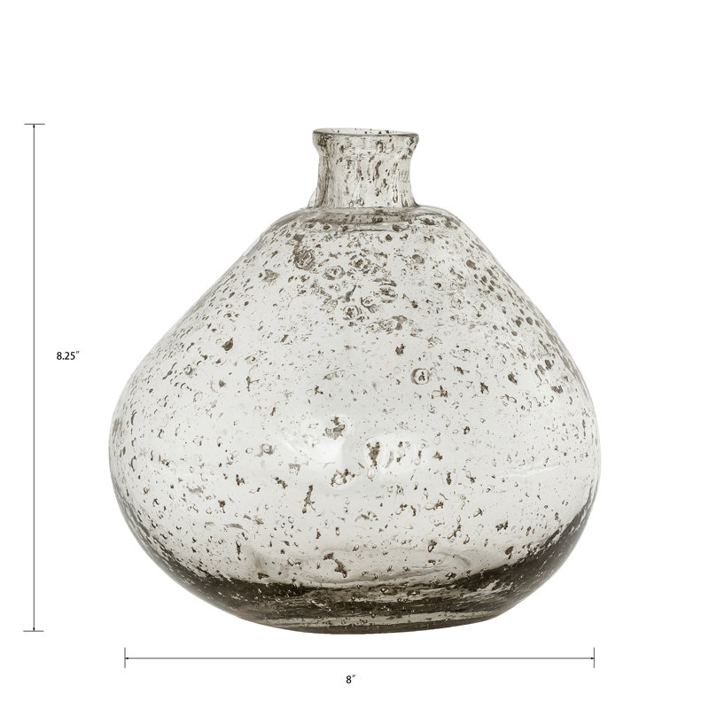 Vase Tollington - court transparent