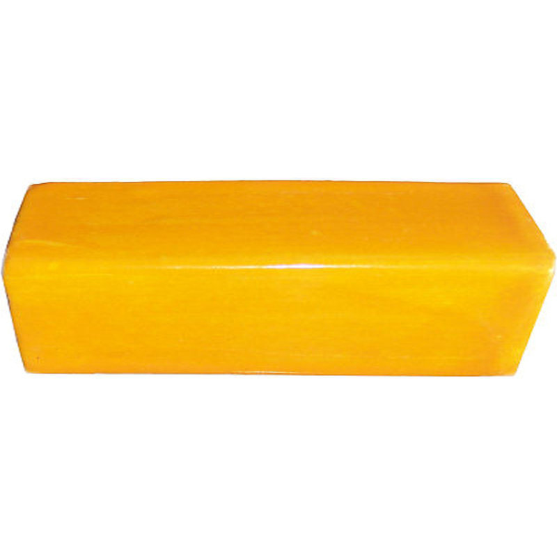 1.75" 5pcs TalaMex Talavera Clay V-Cap, Yellow, 1.75" W x 6" L