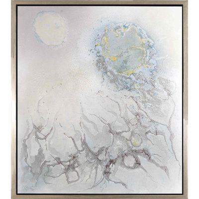 Pale Sun, Blue Moon Painting