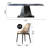 Luxurious Super Crystal Stone Dining Table Set-104470454