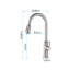 Robinet de cuisine avec douchette extractible-117581046