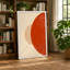 Overlapping Forms Minimalist - Wrapped Canvas-131761771-131761770