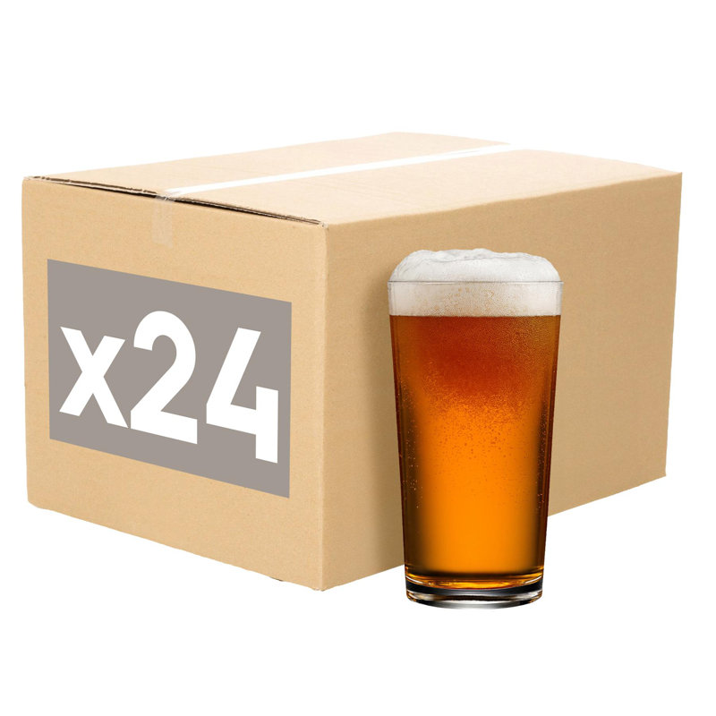 Argon Tableware Conical Pint Beer Glasses