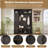 3-in-1 Hall Tree with 6 Hooks-853463722