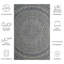 Erardo Hooked Indoor/ Outdoor Grey/Blue Area Rug-118533877