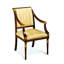 Upholstered Arm Chair in Beige