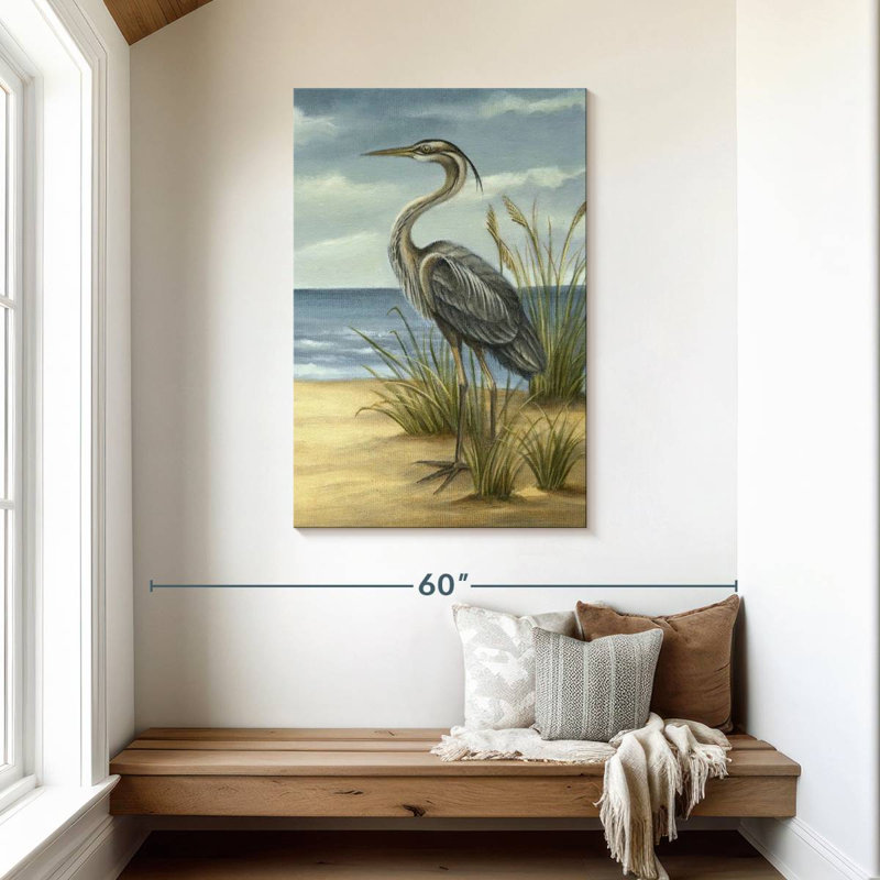 Brampt Shore Bird II, 45" H x 30" W
