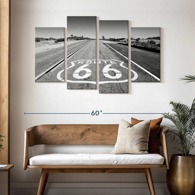 Mehar Arizona Route 66, H 32 po x l 52 po