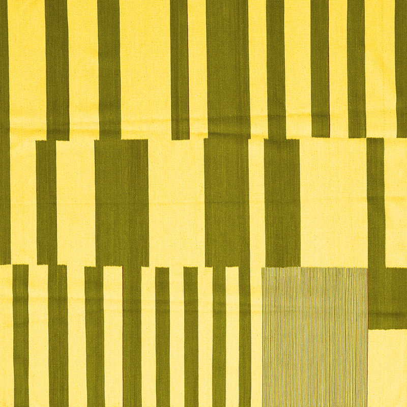 Herlene Performance Abstract Indoor Rug, Square 3'