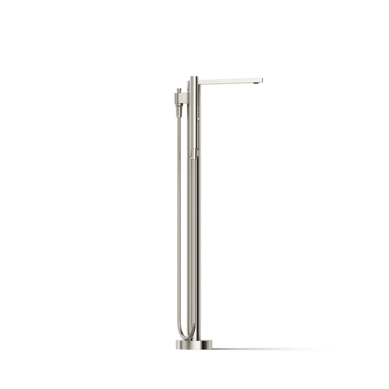 Composed Freestanding Bath Faucet, Vibrant Polished Nickel