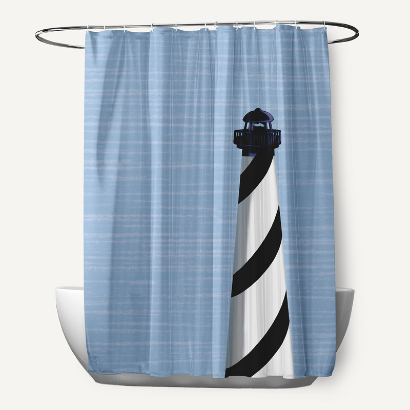 Hancock Geometric Shower Curtain