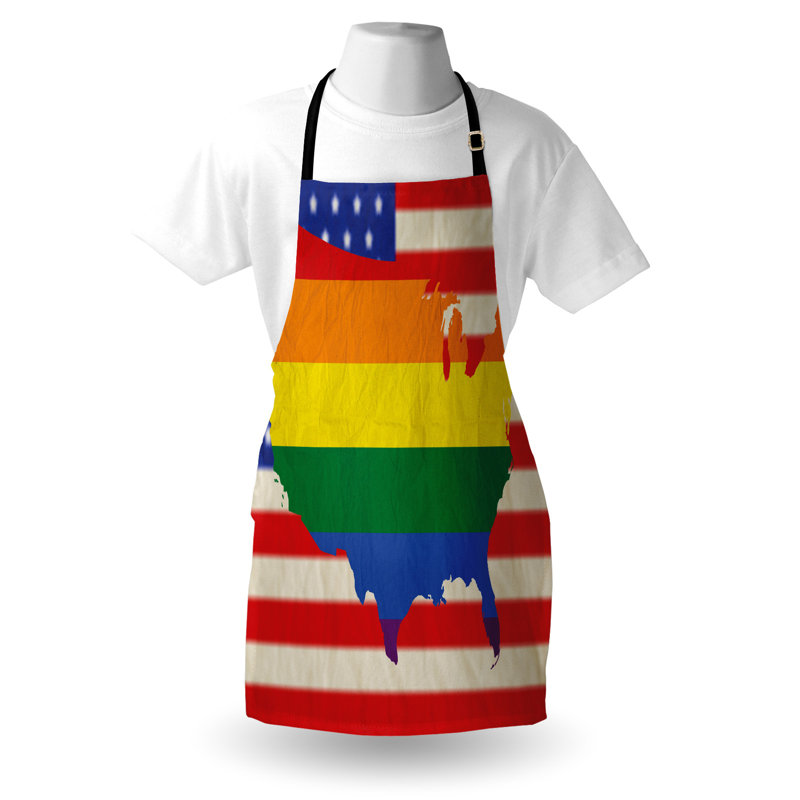 Multicolore, tablier East Urban Home Pride