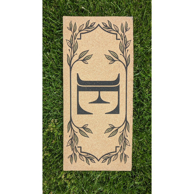 Non-Slip Outdoor Doormat, E