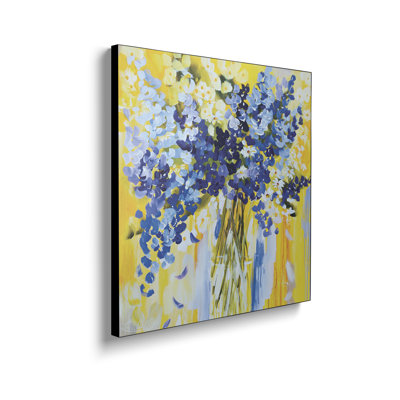 Steelpix Metal Canvas -  Rise And Shine By Amanda J. Brooks Wall Art Print