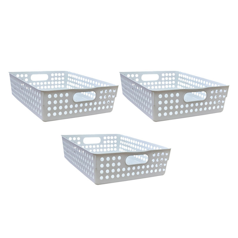 Plateau de rangement en papier Masonlee, Paquet de 3