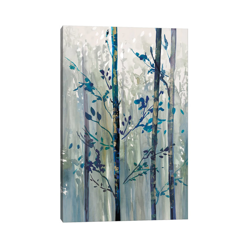 Fog I - Wrapped Canvas Painting, 20.32 cm H x 30.48 cm W