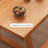 Light Brown Rectangular Solid Wood Dining Table-1022816267