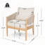 Fauteuil club d'extérieur en bois d'acacia-1076016529