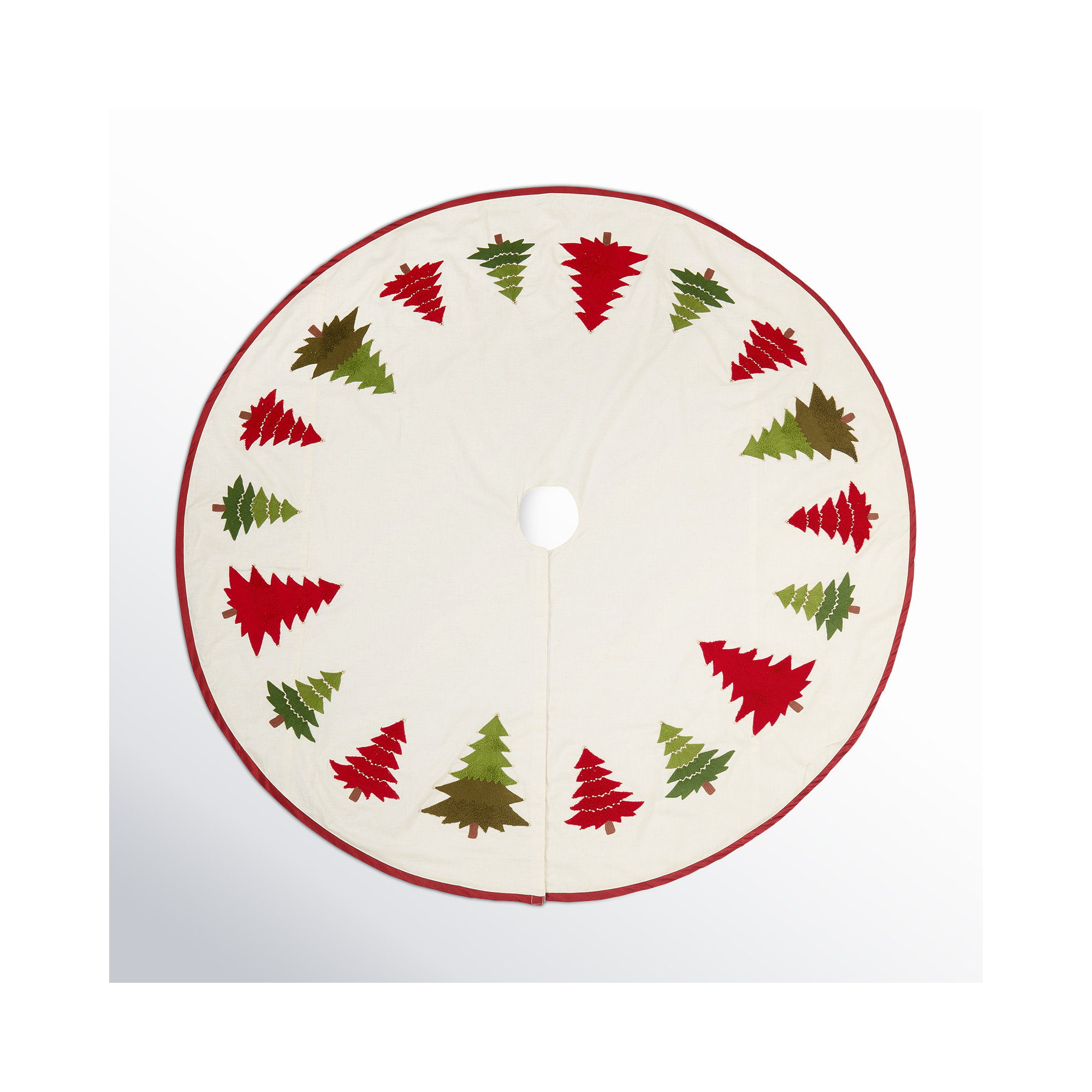 Arbres Collection Cotton Tree Skirt, 54" W